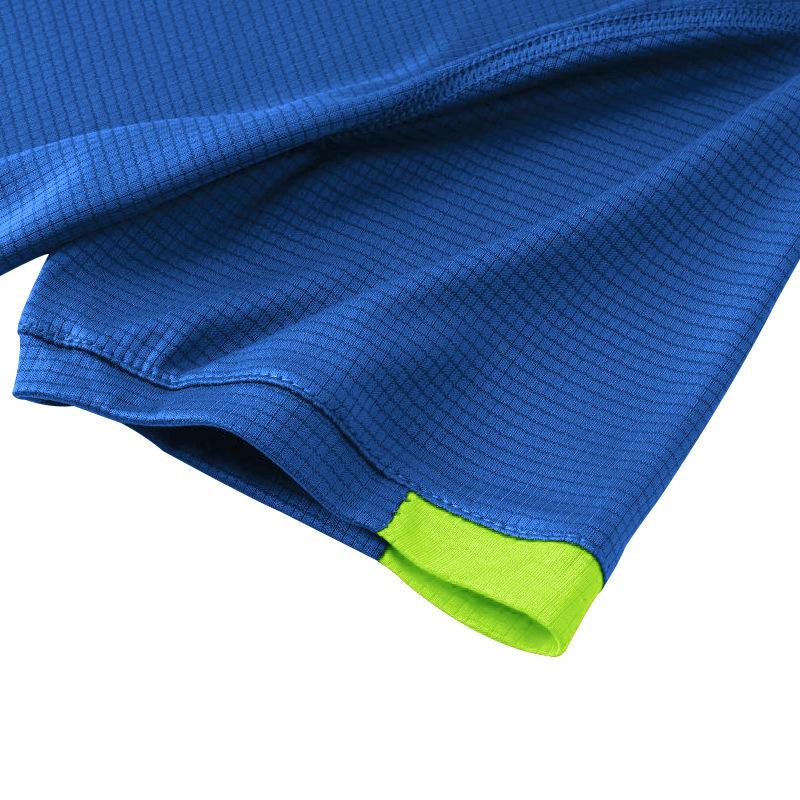 Letní Móda Kulatý Výstřih Patchwork Rychleschnoucí Sportovní Tričko Pánské Krátký Rukáv Ležérní Svetr Tričko Top Pánské