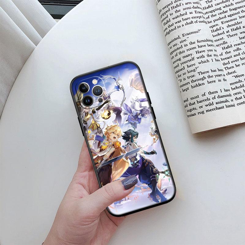 

Genshin Impact Phone Case for Samsung Galaxy S20 S21 Ultra FE Plus A26 A30 A30S A31 A52 A42 A50 A50S Galaxy S21 FE 5G