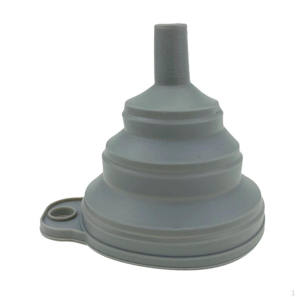 Collapsible Silicone Kitchen Funnel Kit