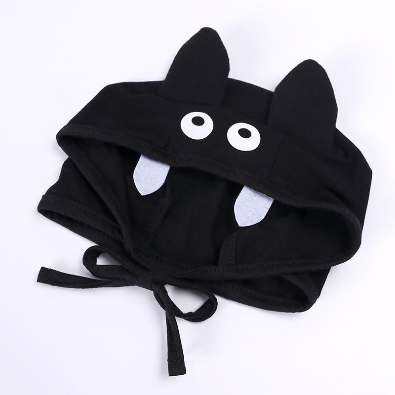 Tuta Halloween a Forma di Pipistrello per Bebè - Tuta Autunnale Intera con Piedi in Stile Coreano
