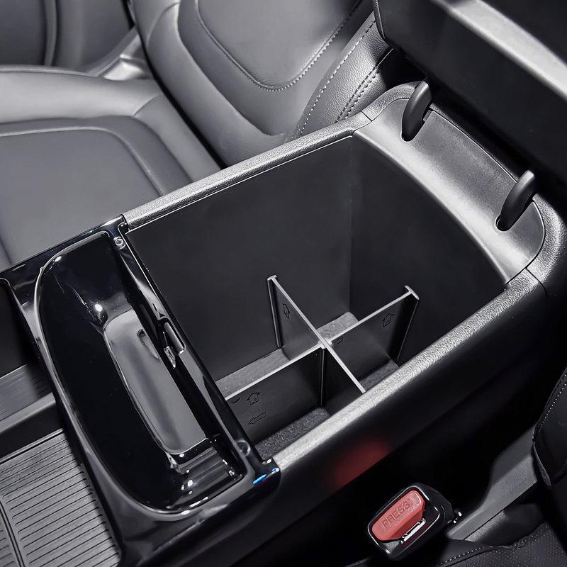 Center Console Organizer Armrest Dividers Tray for 2025 Hyundai Tucson Limited and Tucson Hybrid/Plug-in Hybrid Car Accessories