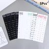 Universal Russian Keyboard Layout Stickers Waterproof Durable PVC Keyboard Decals Fit Laptop Desktop Computer Key Button Labels