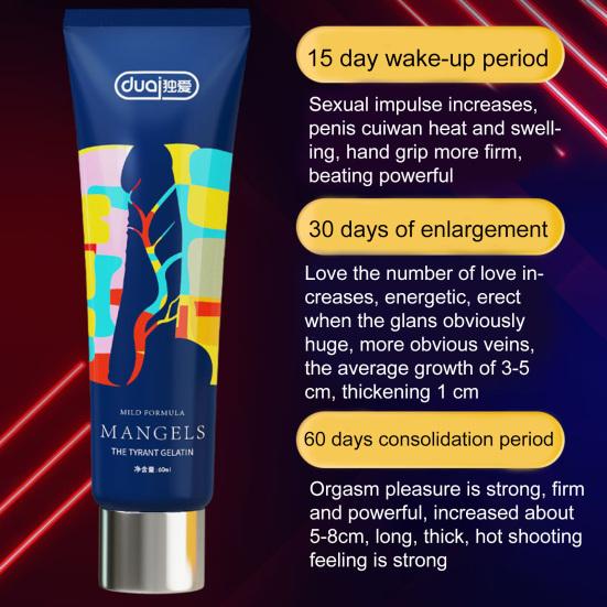 60ml Private Care Cream Safe Rapid Erection Dildo Penis Massage Ointment