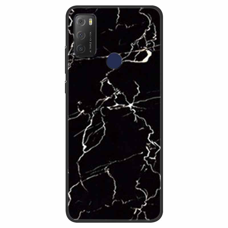 For TCL 20Y Case Shockproof Silicone Soft Phone Back Cover For TCL 20E 6125F Case TPU Bumper Coque For TCL20Y TCL20E 20 Y Funda