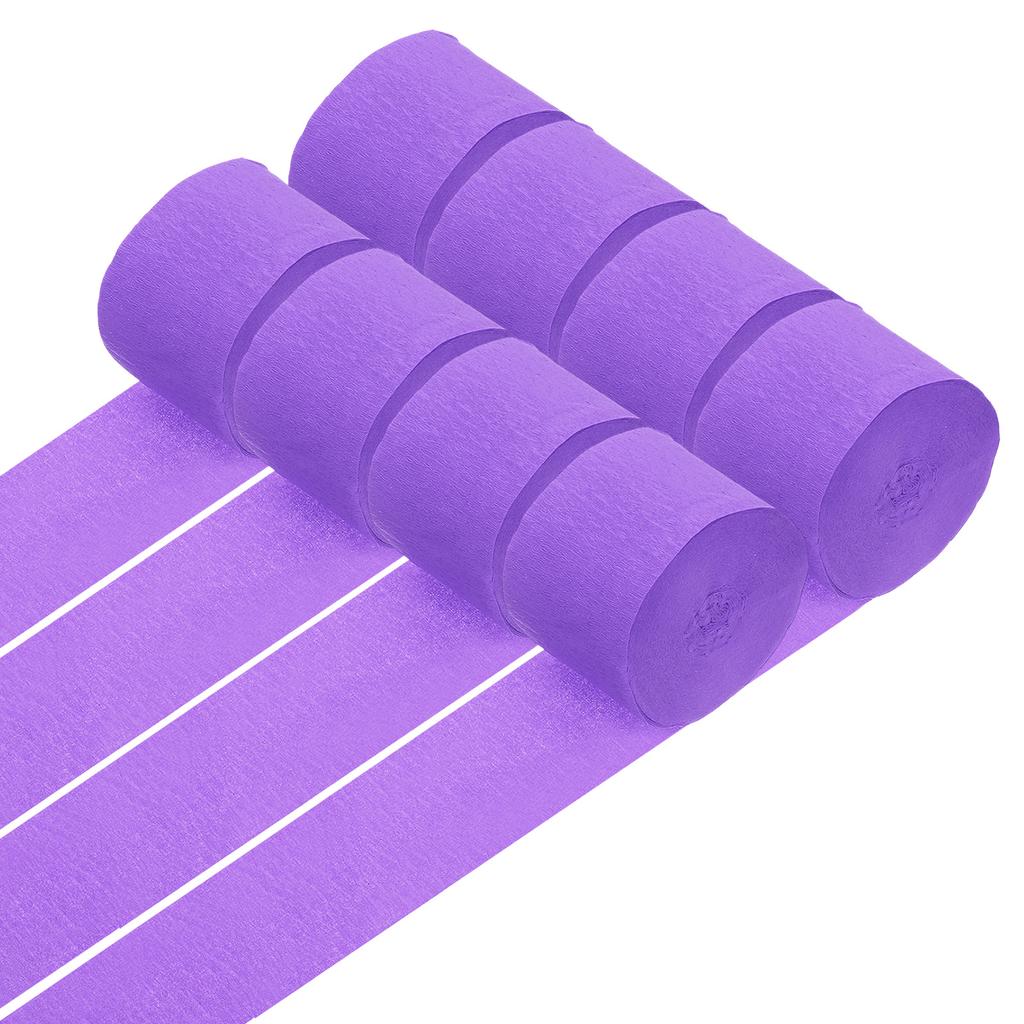8 Rolls Crepe Paper Streamers 656ft Rainbow Streamers for Party Decorations Wedding Ceremony Birthday Indoor Decorations