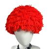 Parrucche Afro Puff Soffici Parrucca Esplosiva Riccia Capelli Corti alla Moda Parrucche Tifosi di Calcio