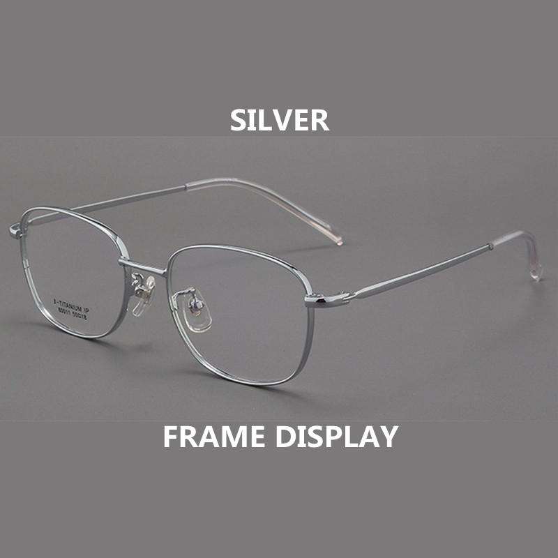Retro Anti Blue Light Computer Reading Glasses Men Women Ultralight Cr39 Lens Alloy Rim Glasses Optical Hyperopia Glasses +0 125
