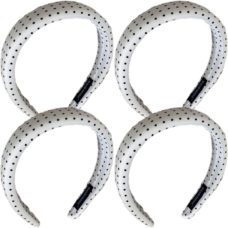 Polka Dot Wide-brimmed Headbands Women's Korean Simple Versatile Hair Band Hair Accessories