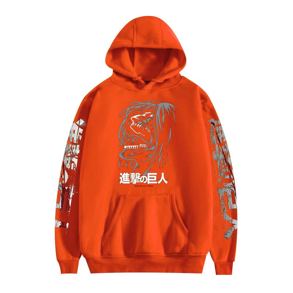 New Arrivals Couple Fashion for Fans of Attack on Titan Printed Sweatshirt Outdoor Sport Cosplay Pullovers Hoodie