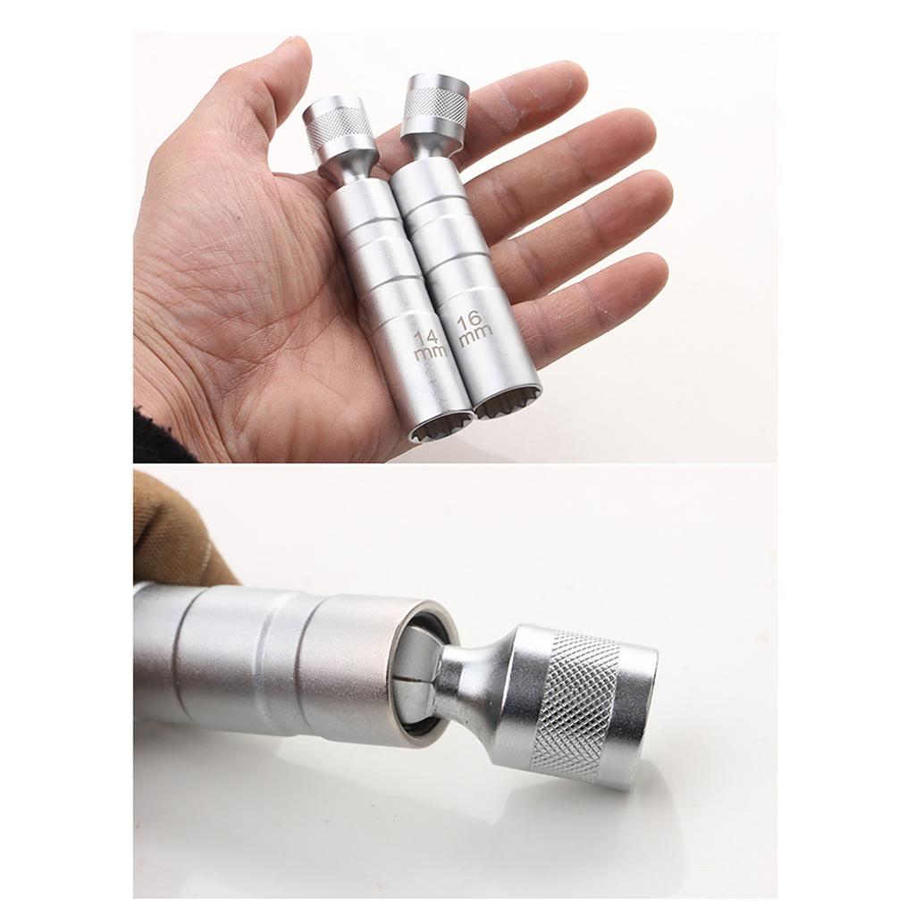 3Celsius8 Inch Drive Socket 12 Angle Repairing Removal Tool       Steel Sleeve for Cars Repairing