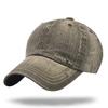 WHITE FANG Denim CA089 Cap, Hat, Stylish, Cool, Casual, Vintage, Men's (04 Khaki)