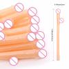 10Pcs Cuticolor Penis Straws Bride Shower Sexy Hen Night Willy Drinking Penis for Bar Bachelorette Party  Novelty Nude Straw