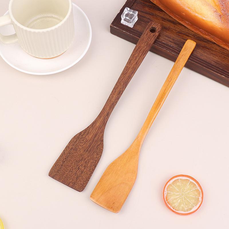 Wooden Spatula Rice Ladle Soup Spoon Natural Wood Is Safe And Durable For Home Restaurant Kitchens Kitchen Cooking Tools