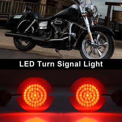 1156 LED Blinkerlampen Flacher Stil Passend für Touring Road King Softail