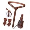 Medieval Accessory Embossed Belt with Coin Purse Halloween Dressingup Costume Waist Belt Pouch Carnivals Party Accessory