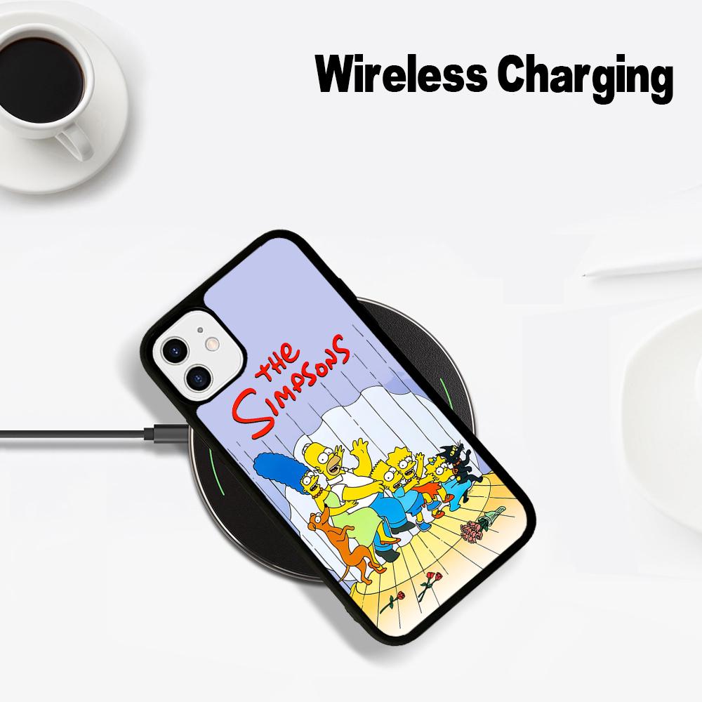 

Cartoon The S-Simp-sons Phone Case Magesafe Magnetic Wireless Charge Case For IPhone 16 11 12 13 14 15 Pro Max Plus Mini iPhone 13