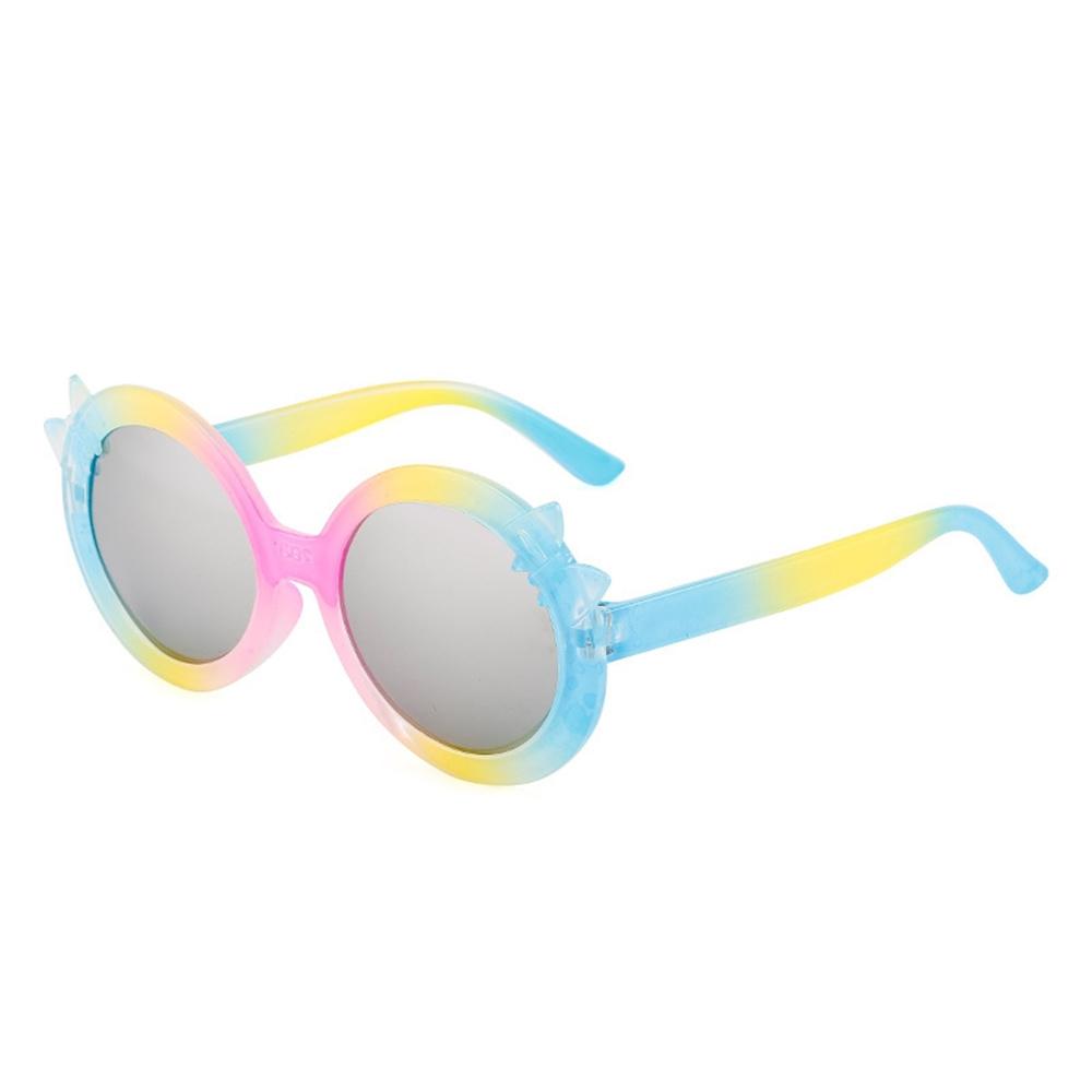 Children Star Cartoon Round Colors Sunglasses Baby Girl Boy Uv400 Goggles Outdoor Kids Summer Beach Holiday Eyewear Accessories