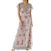 Fashionable Women's Vacation Printed Dress Sexy Long Skirt For Women