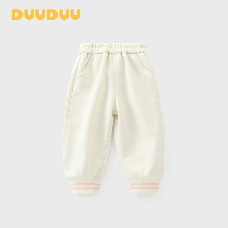 Pantalon de jogging style coréen pour filles en bas âge DUUDUU - Collection Printemps 2026