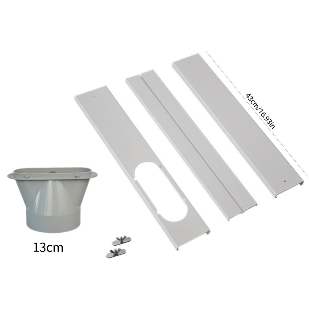 Air Conditioner Window Baffle Kit Portable Mobile Air Conditioning Exhaust Hose Kit Lightweight Accessories for Home Office Part