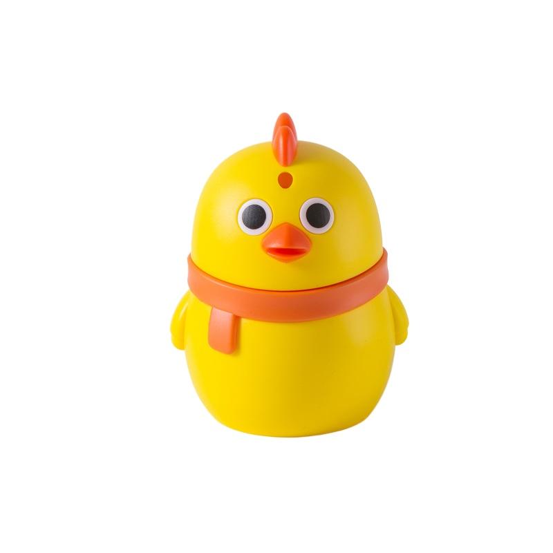 

Home Use Automatic Press-Type Cartoon Automatic Pop-Up Cute Chicken Toothpick Holder жовтий