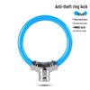 Multifunctional Anti-theft Steel Cable Lock for Bicycles & Motorcycles