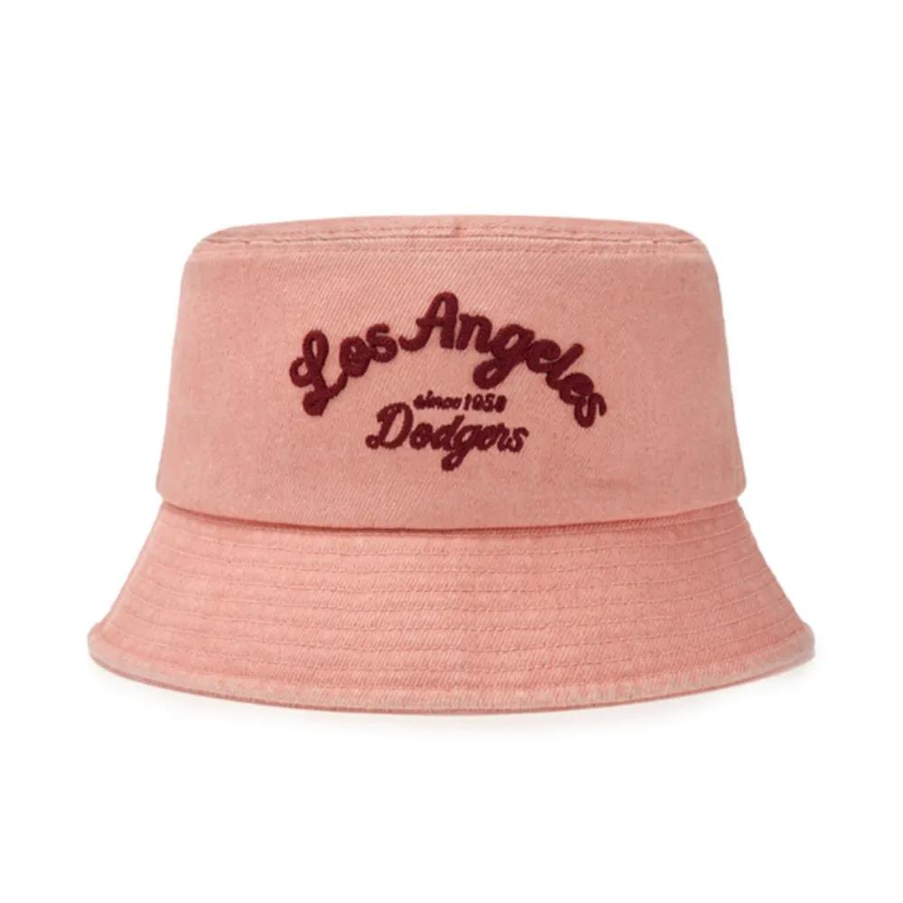 MLB Varsity Lettering Color Denim Bucket Hat A7 3AHTDS14N 07PKM 50CGS 50INS 1.3AHTDS14N 07PKM