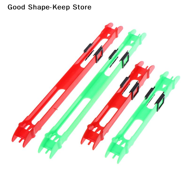 10-Piece Angling Line Coil Holder, Plastic Fishing Line Winding Board, Two Colors, Essential Fishing Gear, Line Turner