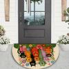Anti-slip Backing Cute Cat Doormat Anti-slip Mat Dirt Resistant
