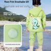 Two-Piece Children's Water Play Suit: Raincoat & Boots for Boys, Girls, Babies - Ideal for Kindergarten, School, Beachcombing.