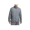 Nike Dri-FIT High Collar Zip-Up Sports Jacket Men Outerwear Gray CU4953-084