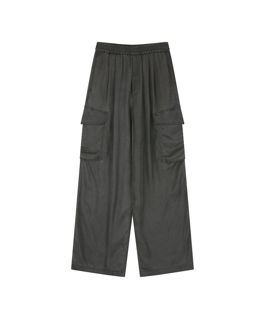 VIS A VIS Pigment Washed Cargo Pants (D.K Gray)
