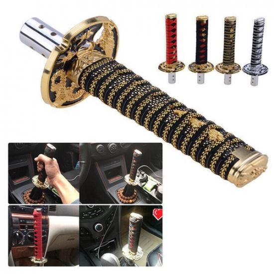 15 см Для рукоятки переключения передач катаны Samurai Sword, универсальная, 3 адаптера