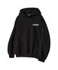 El Basic Logo Oversized Hoodie Black