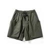 Parka Shorts Men Summer New American High Street Large Pocket Pants Abrasion Resistant Anti-Wrinkle Loose Straight-leg Cropped Pants