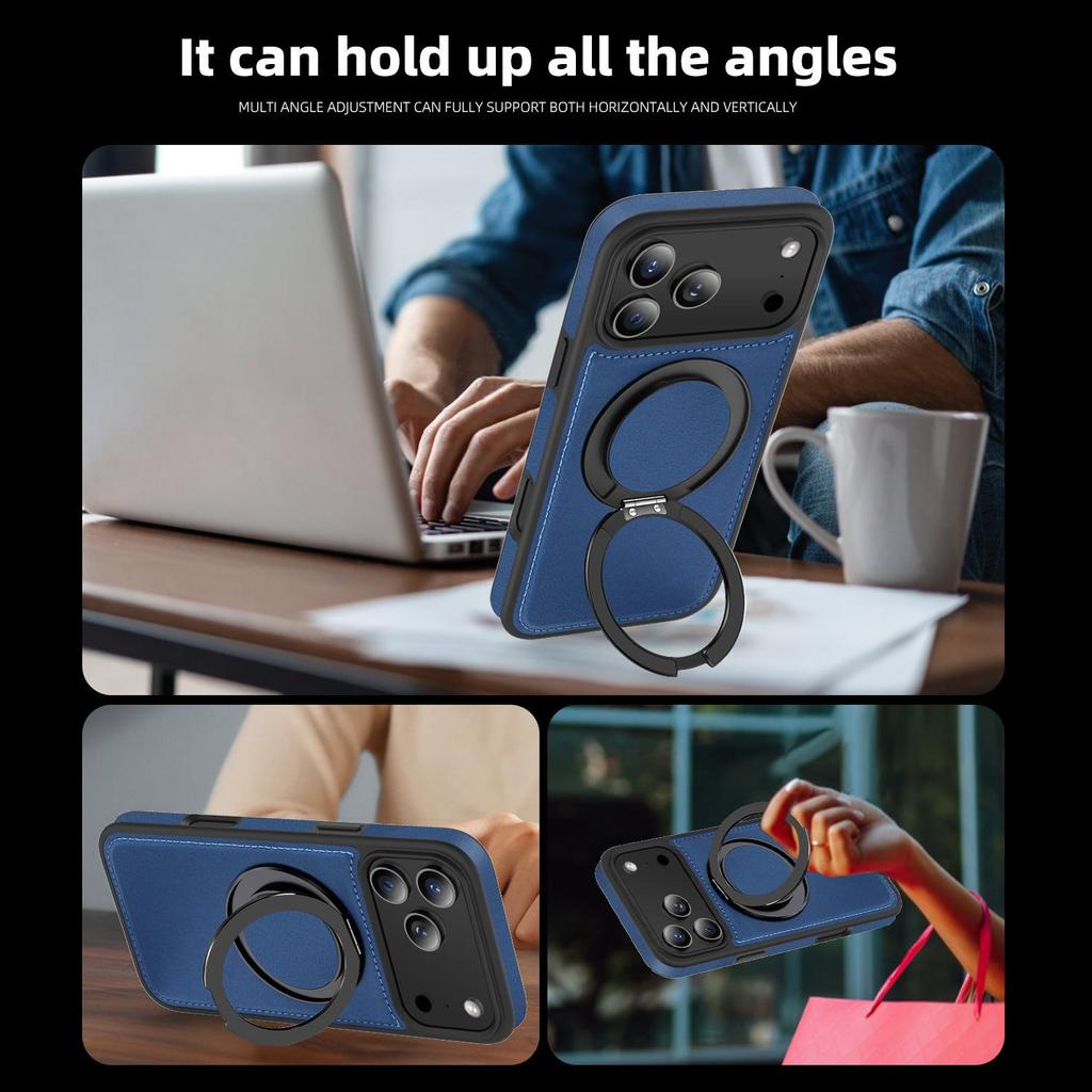 Etui na iPhone 17 Pro Max: Yashi Obrotowy Magnetyczny Stojak 360° i Etui Ochronne na iPhone'a 16