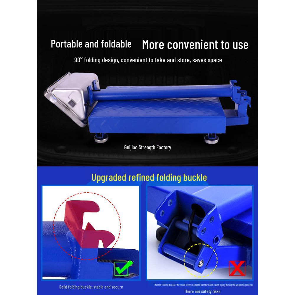 Jinwang Electronic Weighing Scale, 100kg/300kg Capacity, Commercial & Home Use, Vegetable Pricing Platform Scale.