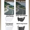 Motorcycle Half Headgear Portable Half Head Cap For Motorcycles Sun Protection Electric Motorcycle Supplies Open Face Headgear