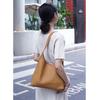 Exquisite new high-end commuter shoulder bag, simple bucket bag, casual large-capacity crossbody bag