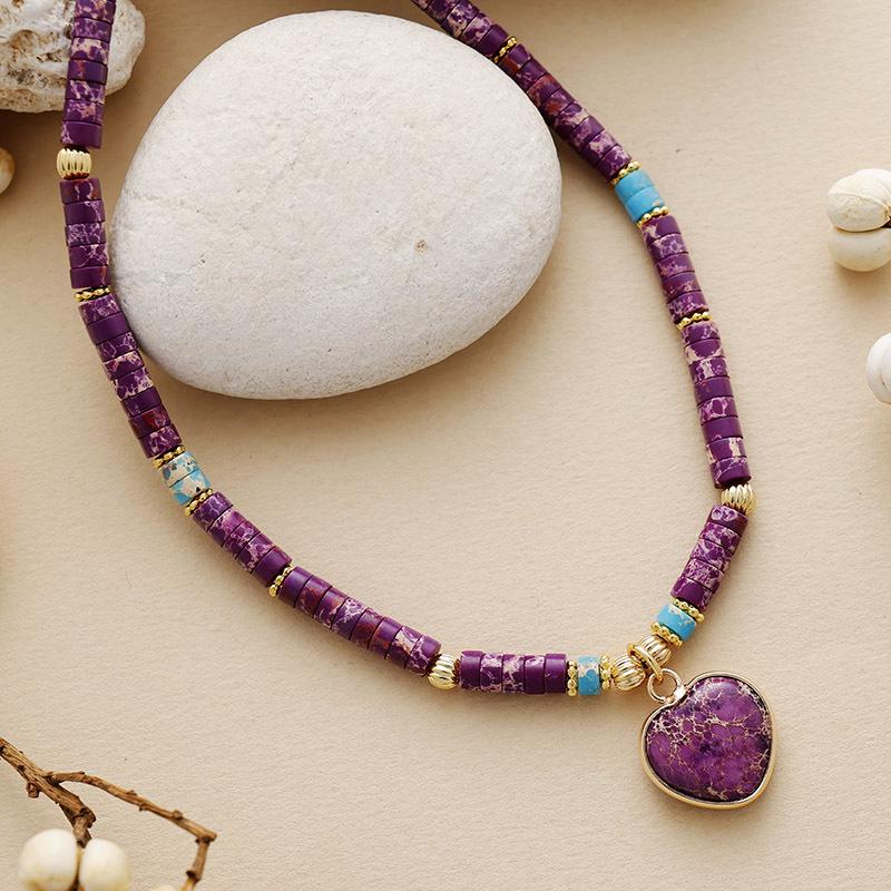 

Модное ожерелье для женских украшений фиолетовый