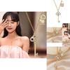 Stylish 2021 Key Lock Zircon Necklace For Women With Elegant Alloy Design And Chic Ins Fashion