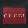 GUCCI Domestic genuine 25 Stainless Steel 804964 ZAQ7F Patch logo nylon twill Jacket 44 Black x orangeUsed