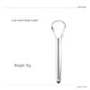 U-Shaped Stainless Steel Tongue Scraper and Coating Cleaner