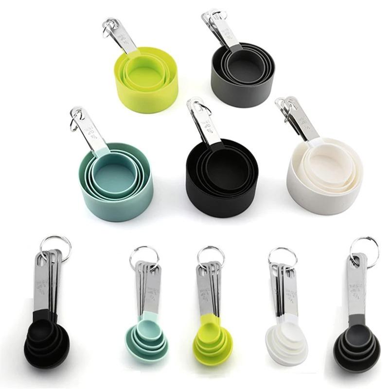 Measuring Cups Spoons Set for Baking Cakes Pastries Cooking Utensils Kitchen Tools Accessories Gadgets
