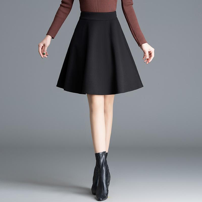 Kurzen rock rock frauen sommer plissee puffy high-end-gefühl ein wort dünne halb rock frühling frauen kleine