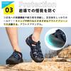 MERPHINE Summer Sports Leisure Popular Outdoor Sandals with Toe Ideal for Camping and Dark Size Men's Sandals, Sandals, Sandals, Protection, Fishing,