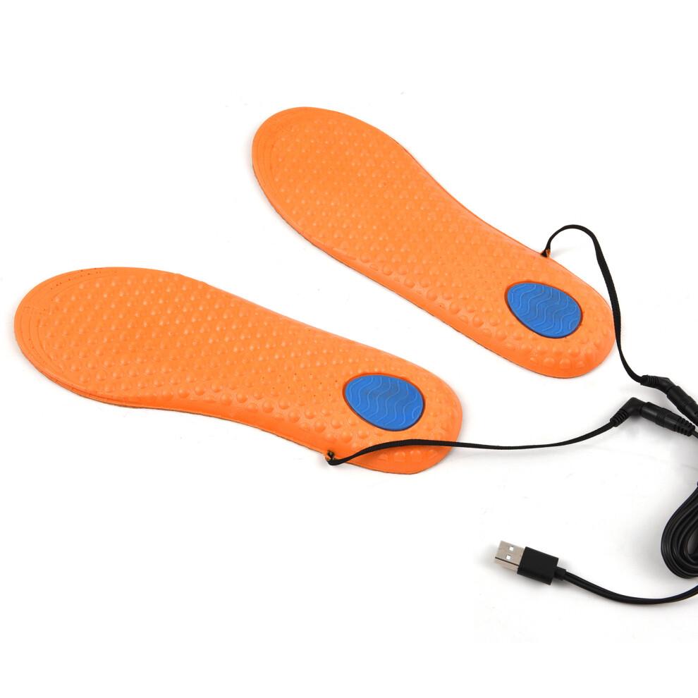 USB Rechargeable Electric Heated Shoe Insoles