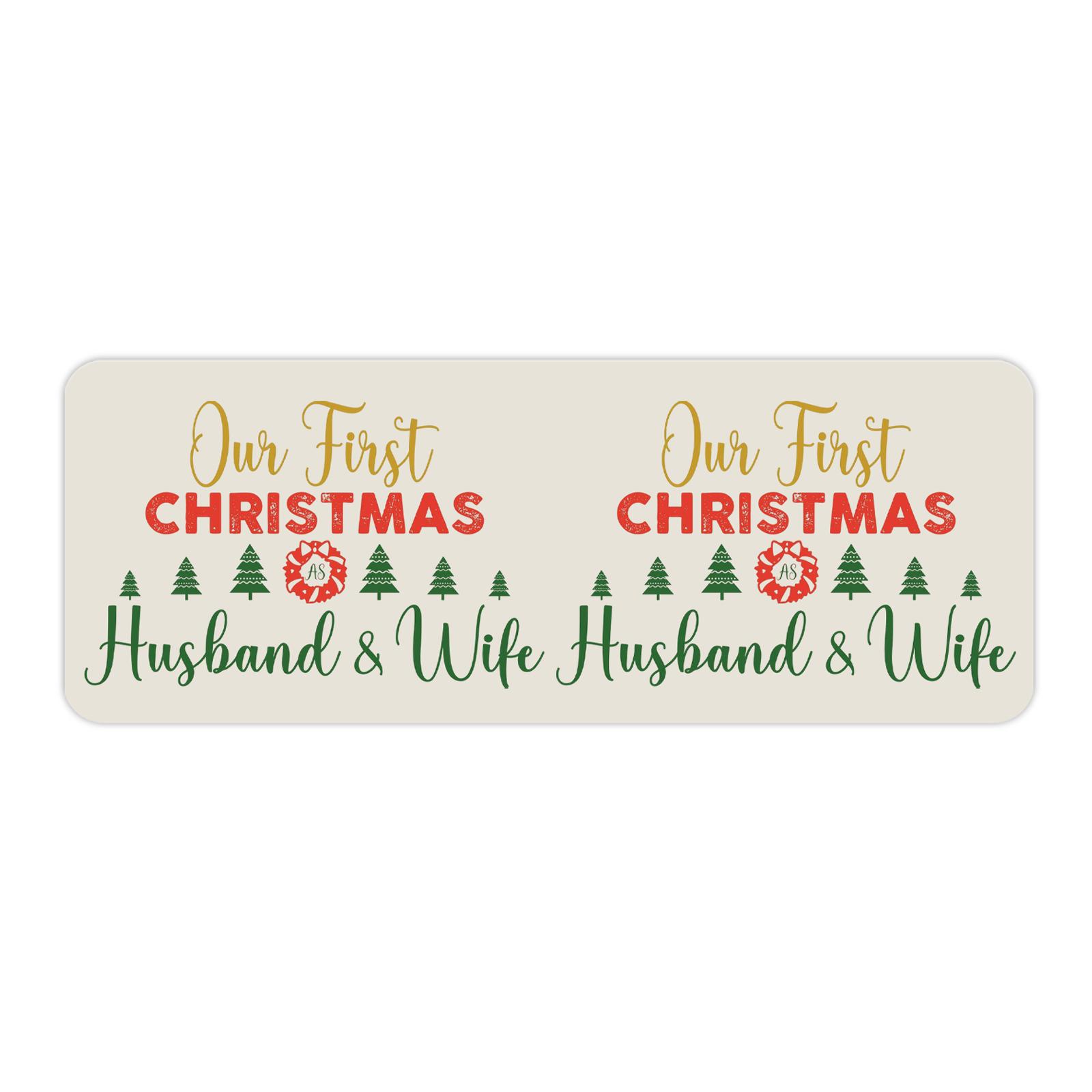 

Рождественский кухонный противоскользящий коврик, ковер, фланелевый придверный коврик, набор из одной штуки One Size