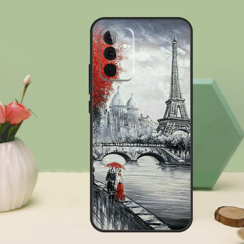 Paris Eiffel Tower France For Samsung Galaxy A56 A26 A36 A16 A06 A53 A33 A13 A12 A32 A52 A55 A35 A15 A54 A34 A14 Case