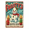 Pcs Iron Christmas Retro Tin Sign Wall Art Handmade Metal Decor for Home Bar Office Vintage Industrial Style